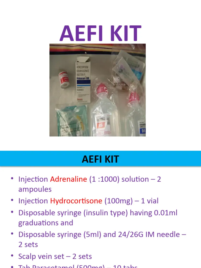 AEFI KIT SET