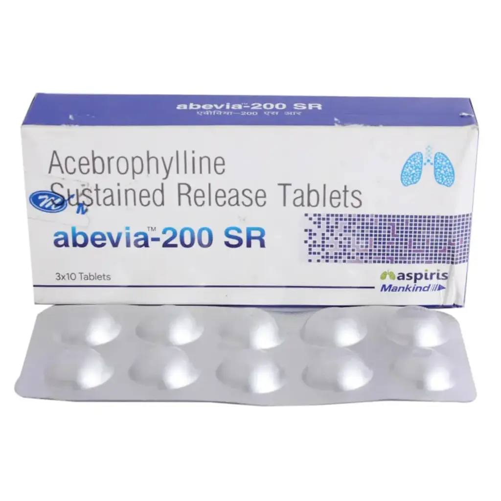 ABEVIA SR 200 MG TAB