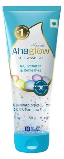 AHAGLOW FACE WASH 50G