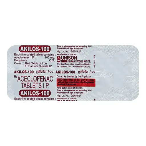 AKILOS 100MG TAB