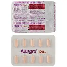 ALLEGRA 120MG TAB